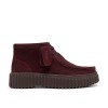 Clarks - Torhill Moss Burgundy Suede