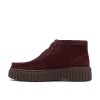 Clarks - Torhill Moss Burgundy Suede