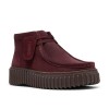 Clarks - Torhill Moss Burgundy Suede