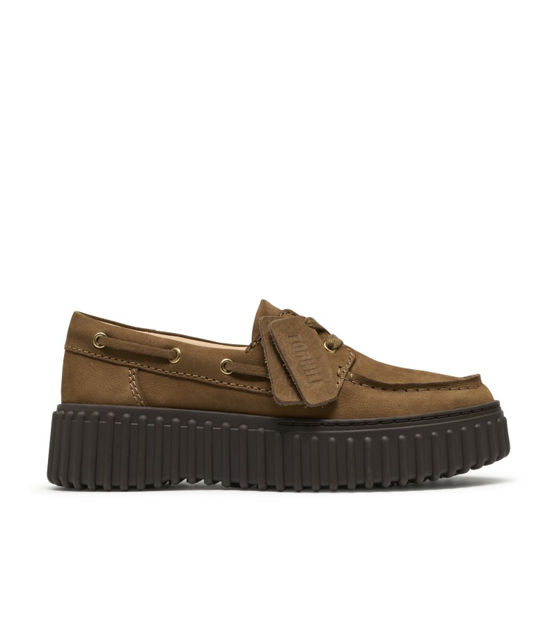 Clarks - Torhill Boat Walnut Nubuck Clarks - Torhill Boat Walnut Nubuck
