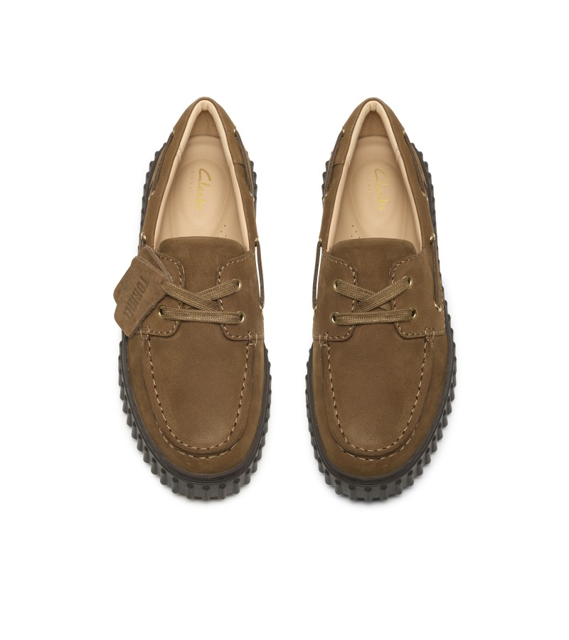 Clarks - Torhill Boat Walnut Nubuck Clarks - Torhill Boat Walnut Nubuck