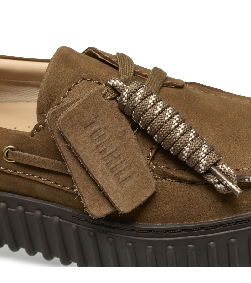 Clarks - Torhill Boat Walnut Nubuck Clarks - Torhill Boat Walnut Nubuck