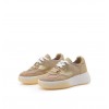 Keh.noo - KW 9755 Sand/Gold Textile/Suede