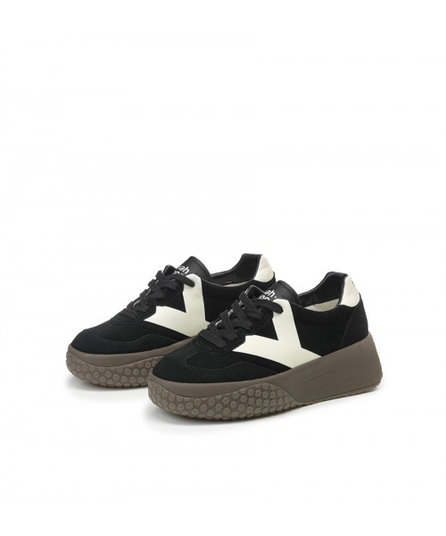 Keh.noo - KW 9767 Black/White Suede Keh.noo - KW 9767 Black/White Suede