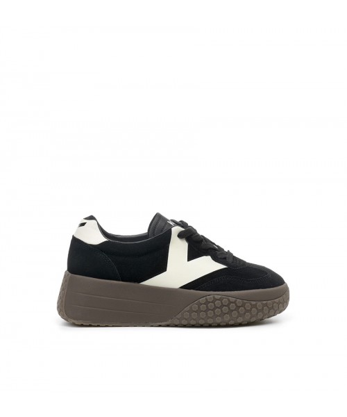 Keh.noo - KW 9767 Black/White Suede Keh.noo - KW 9767 Black/White Suede