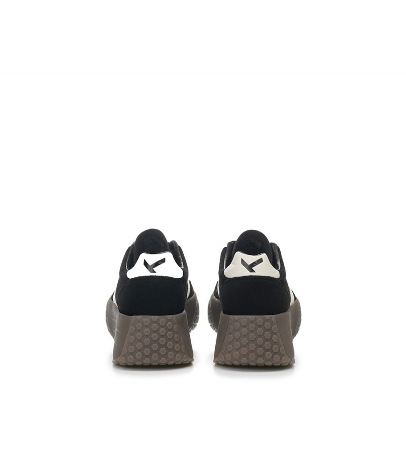Keh.noo - KW 9767 Black/White Suede