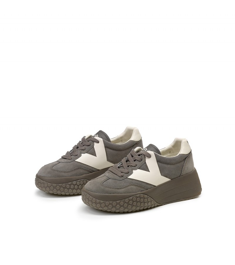 Keh.noo - KW 9767 Taupe/Nude Suede