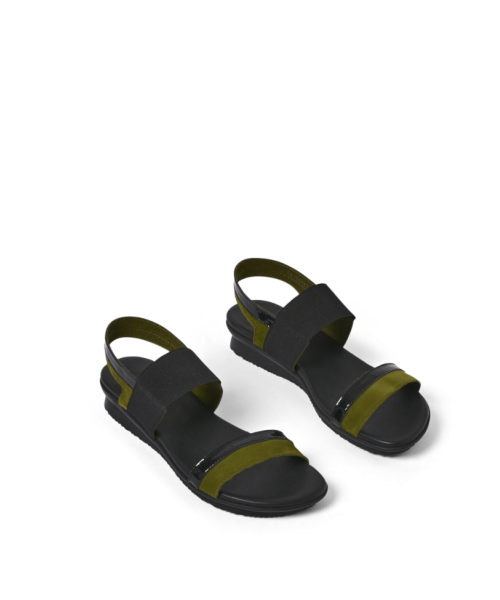 Arche - Aurmaz Olive/Black Nubuck/Patent