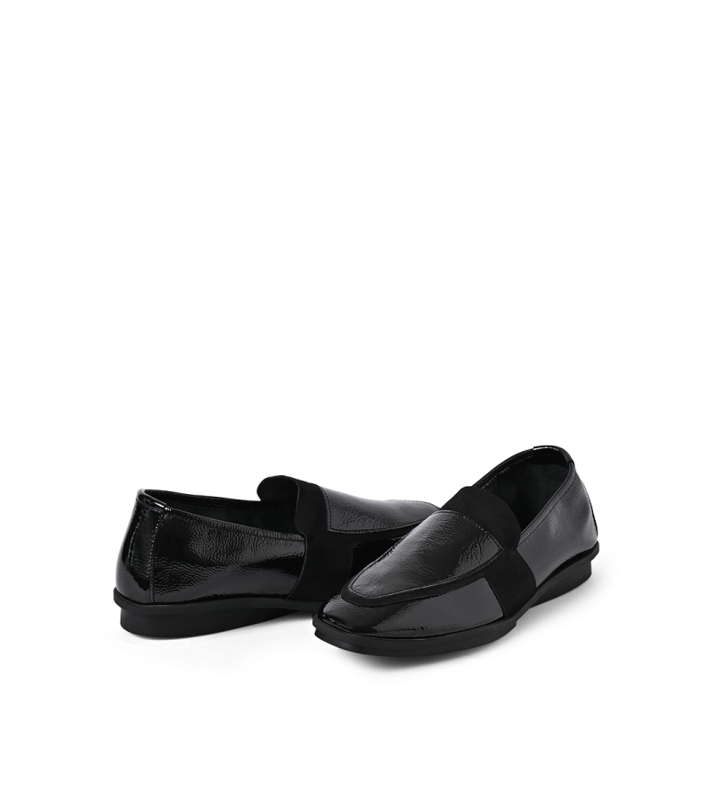 Arche - Dinakh Black Patent/Nubuck Arche - Dinakh Black Patent/Nubuck