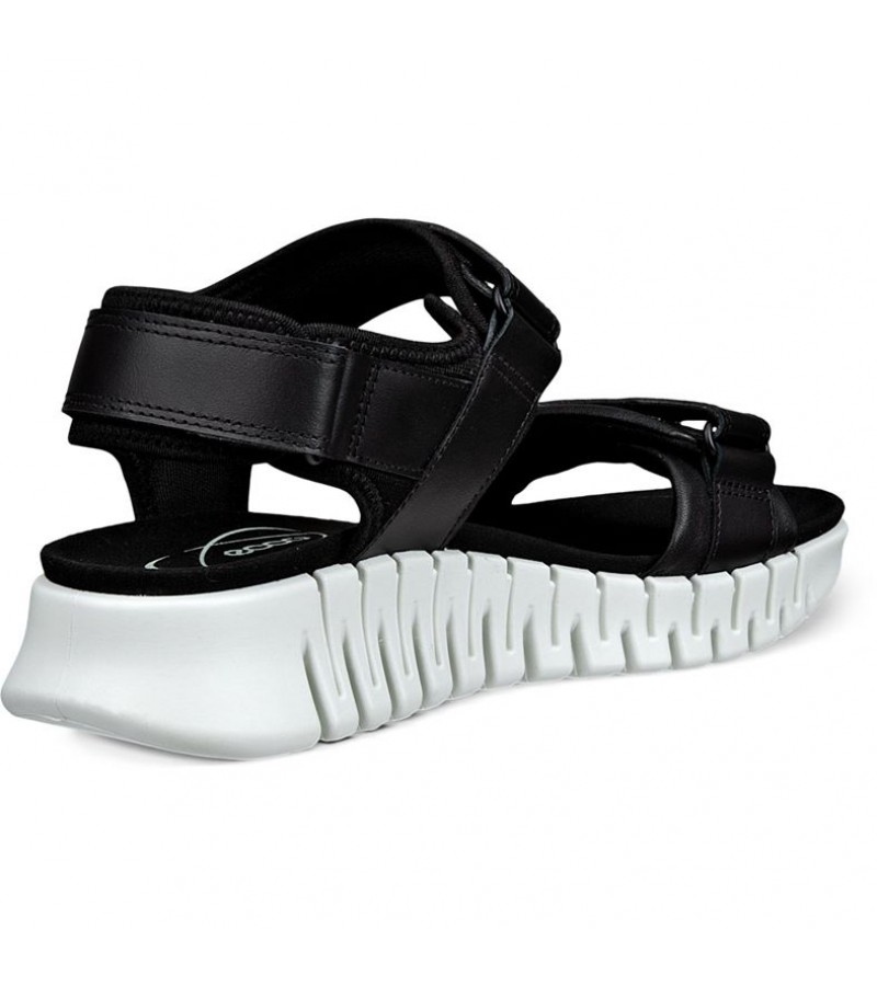 Ecco - Gruuv Sol 213103-01001 Black/Black Leather