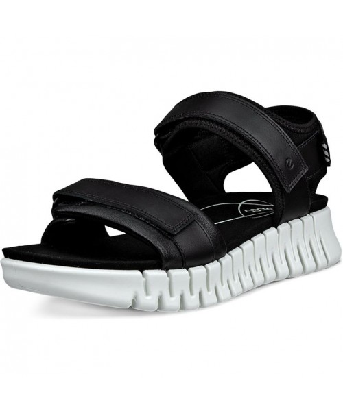 Ecco - Gruuv Sol 213103-01001 Black/Black Leather