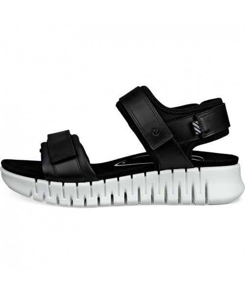 Ecco - Gruuv Sol 213103-01001 Black/Black Leather
