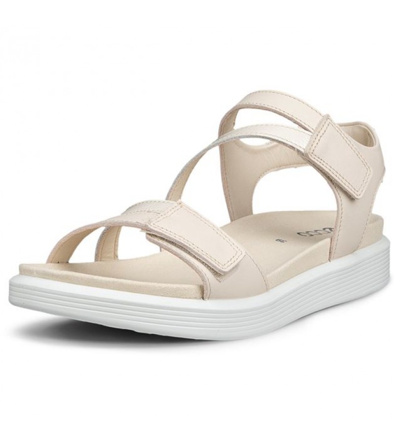Ecco - Soft Sandal 238803-59113 Limestone Leather Ecco - Soft Sandal 238803-59113 Limestone Leather