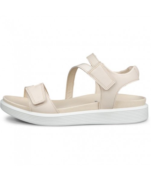 Ecco - Soft Sandal 238803-59113 Limestone Leather