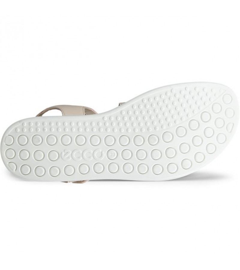 Ecco - Soft Sandal 238803-59113 Limestone Leather Ecco - Soft Sandal 238803-59113 Limestone Leather