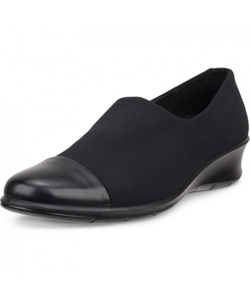Ecco - Felicia 217333-51052 Black Leather/Textile