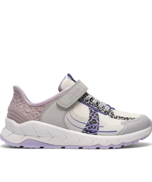 Clarks - Selva Lane Kid Lilac Combi