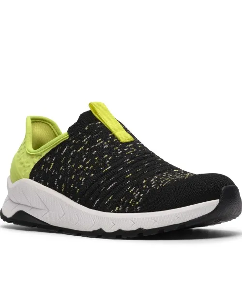 Clarks - Selva Step Kid Black/Lime