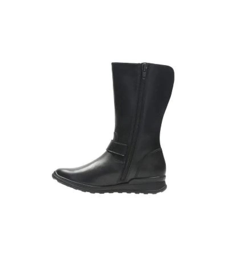 CLARKS MARIEL STAR INF BLACK LEATHER sfiggas.gr