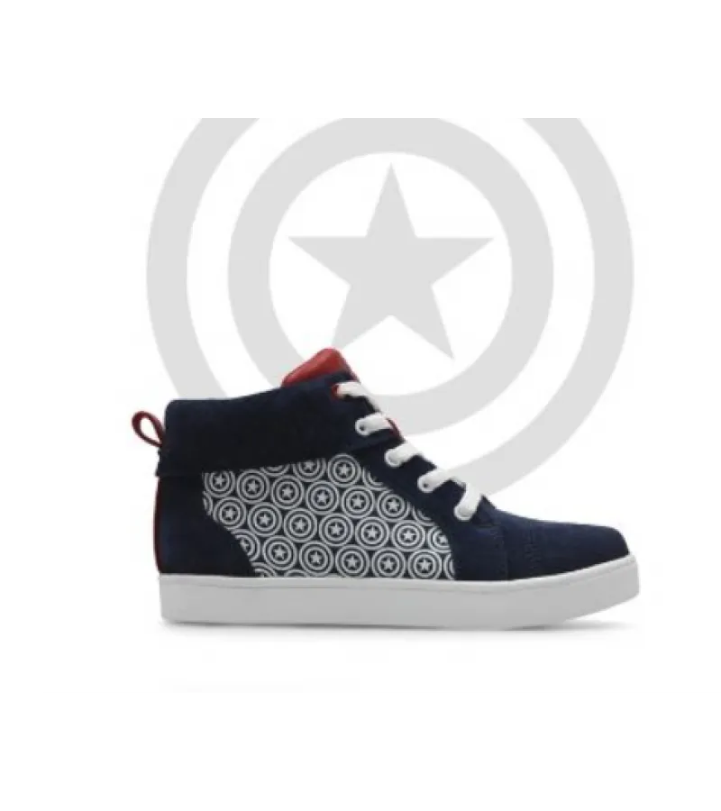 Clarks City Hero Hi Blue Suede sfiggas.gr