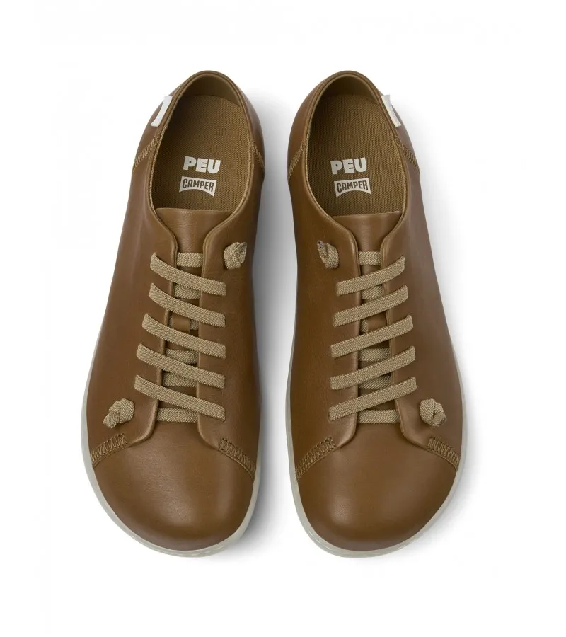 Camper - Peu Cami K100249-055 Brown Leather Camper - Peu Cami K100249-055 Brown Leather