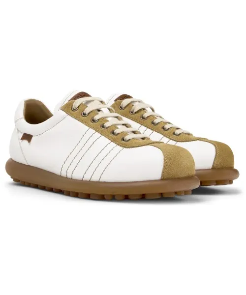 Camper - Pelotas Ariel K101018-010 White Leather/Nubuck
