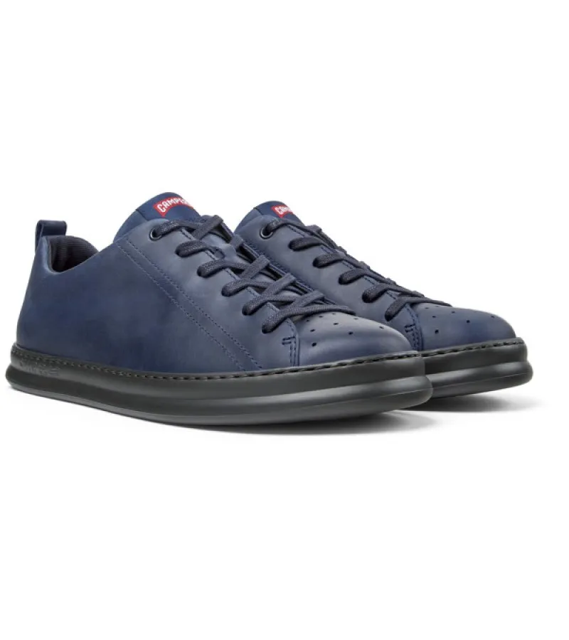 Camper - Runner Four K100226-143 Blue Leather Camper - Runner Four K100226-143 Blue Leather