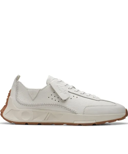 Clarks - Craft Speed White Leather