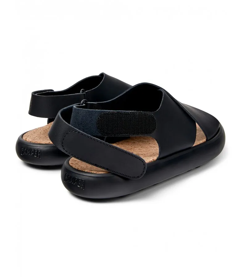 Camper - Pelotas Flota Sandal K201666-001 Black Leather Camper - Pelotas Flota Sandal K201666-001 Black Leather