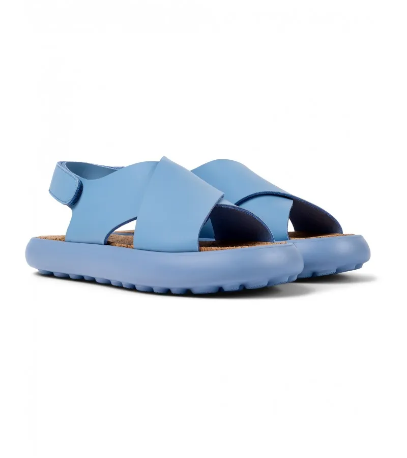 CAMPER｜SANDALS (Pelotas Flota (K201666-002)) Pelotas Blue Sandals for Women - Spring/Summer collection