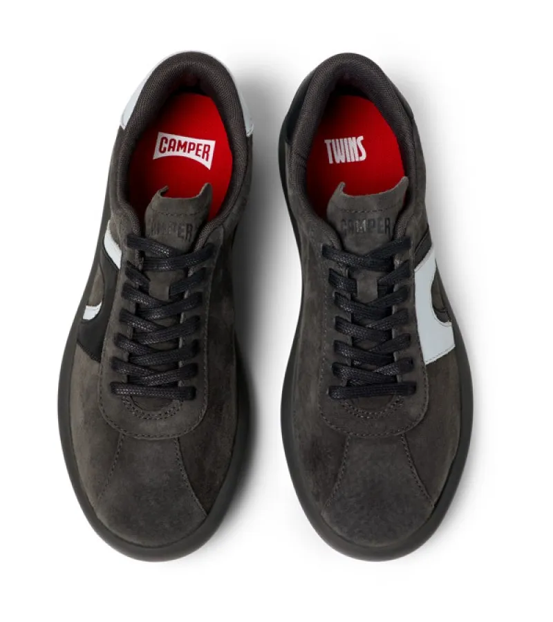 Camper - Pelotas Soller Tws K201608-008 Grey Leather/Nubuck Camper - Pelotas Soller Tws K201608-008 Grey Leather/Nubuck