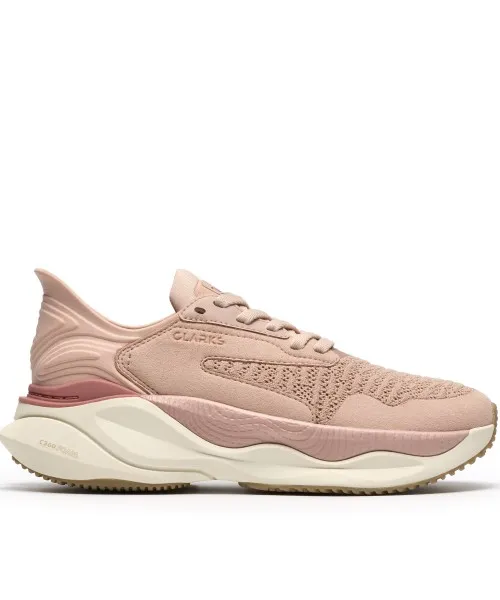 Clarks - Clarks Pace. Pink Combi