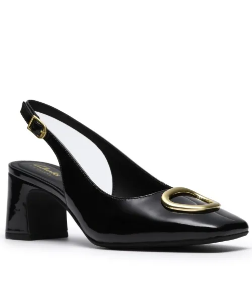 Clarks - Fernie Sling Black Patent